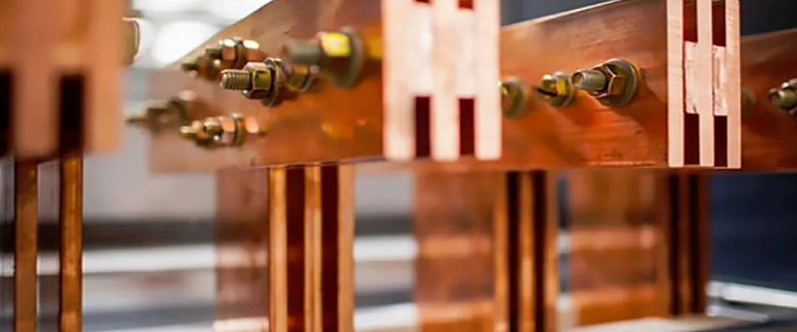 Copper busbar joints