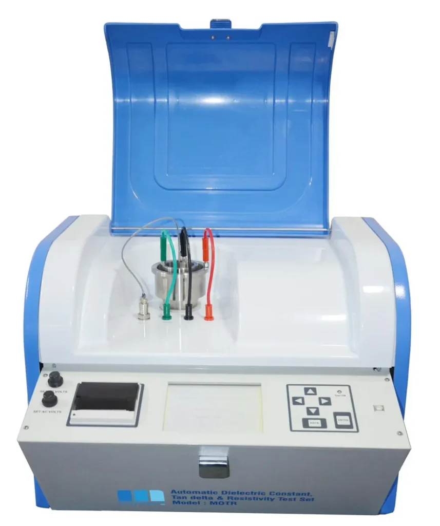 Automatic Dielectric Constant, Tan delta & Resistivity Test Set, view 2