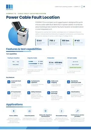 Surge Wave Tester catalogue page 1