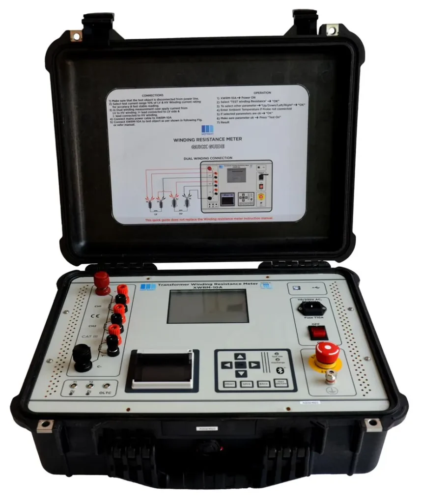 Transformer Winding Resistance Meter, view 1
