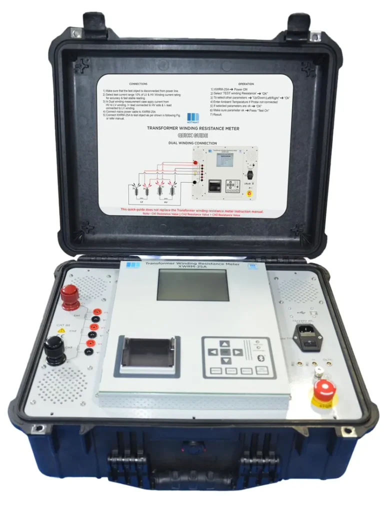 Transformer Winding Resistance Meter, view 2
